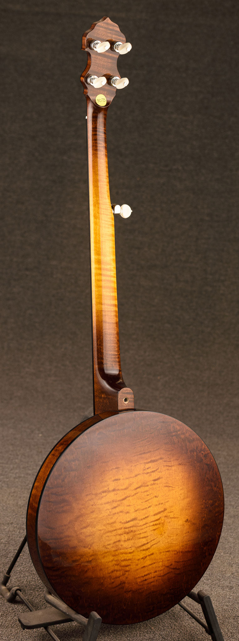 Nechville Custom Saturn Banjo with Honey Amber Finish