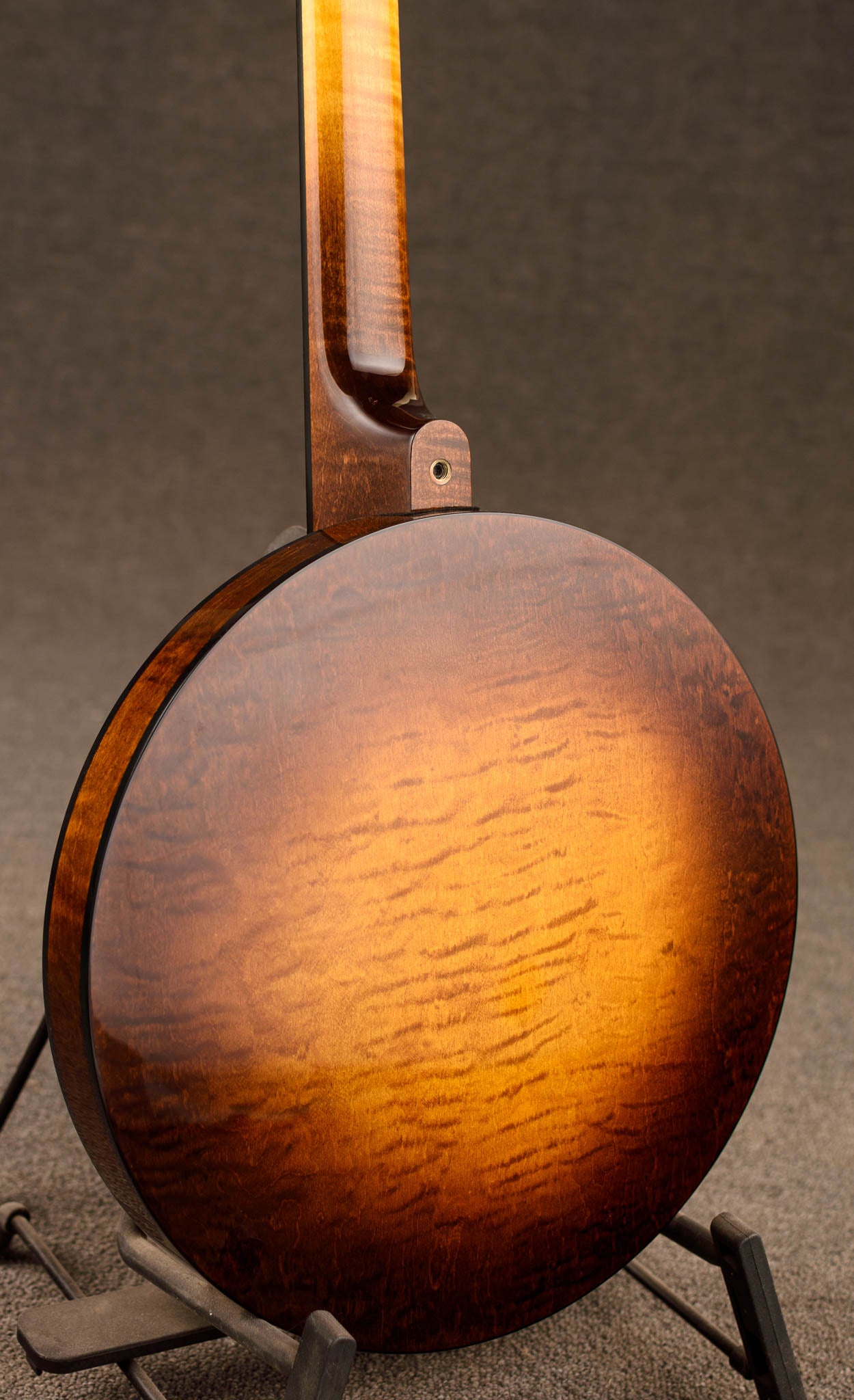 Nechville Custom Saturn Banjo with Honey Amber Finish