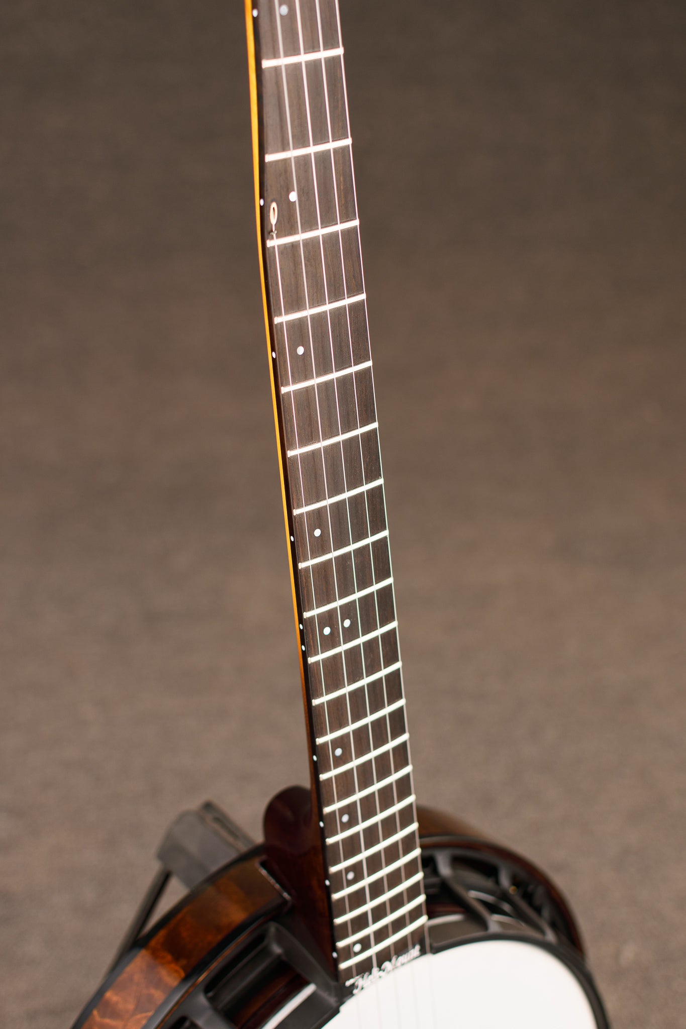 Nechville Curly Maple Phantom Banjo w/ Quilted Maple Resonator
